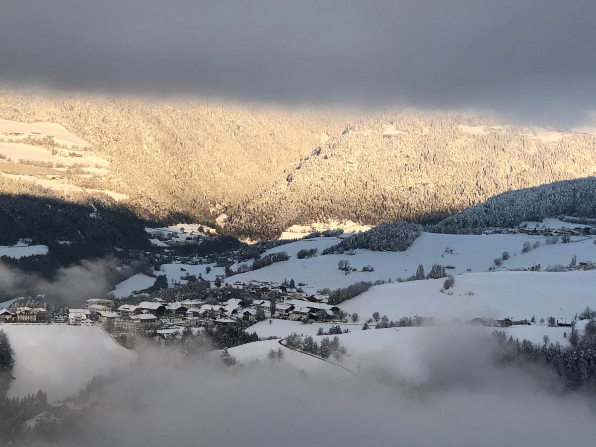 Forchnerhof Panorama - Dolomitenblick رودينغو المظهر الخارجي الصورة